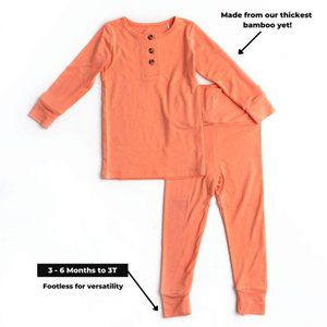 NEW!! Little Bum Bums Girls Sherbet Two-Piece Set -‎ 3 - 6 Months